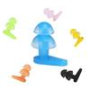 6 Pairs Reusable Swimming Ear Plugs Kids Ear Protectors Case Assorted Colors view 1