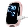 Rechargeable Pulse Oximeter with Accurate Fast Oximetry SpO2 Reading for Outdoor Sports & Home Use (Pink) view 1