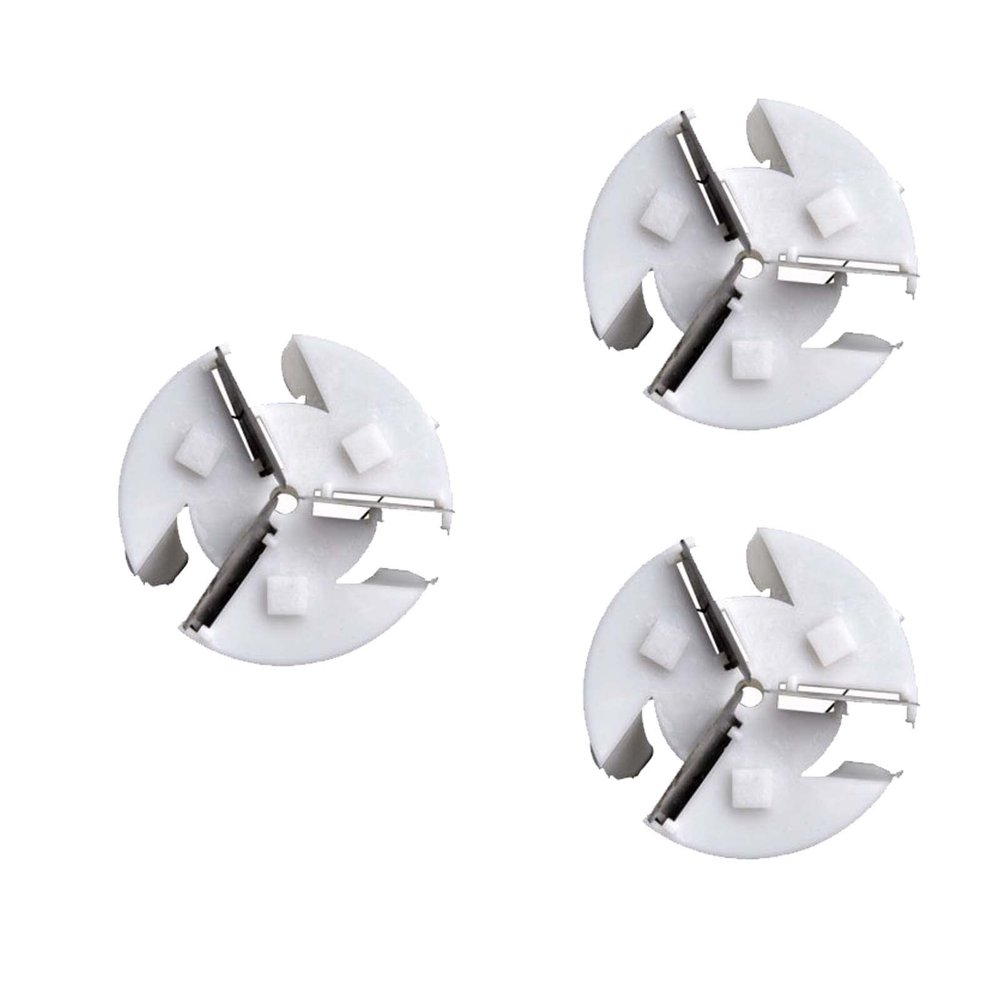 3 Pcs Fabric Shaver Blades Sharp Fabric Shaver Replacement Blade Compatible Quick Lint Removal Hair Ball Trimmer Blades for Remove Clothes Fabric Fluff