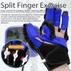 HNCXHX Rehabilitation Robot Gloves,Finger Training Stroke Hand Splint Finger Orthosis Functional Hand Splint,Finger Spasm,Postoperative Recovery,Stroke,Hemiplegia,Simple Operation,righthand-M view 3