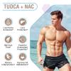 Zingicin TUDCA with NAC Supplement 1200mg - 180 Capsules,Powerful TUDCA Bile Salt Plus N-Acetyl-Cysteine,Antioxidant Supplements for Liver,Digestion view 2