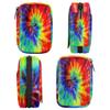 Rainbow Tie Dye Pill Case Weekly Medicine Organizer with Travel Bag Seven-Day Pill Box Vitamin Supplement Box Fish Oil Pills Holder view 4