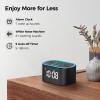 Reacher Digital Alarm Clock & White Noise Sound Machine, 21 Soothing Sounds, 7 Wake Up Sounds, 8 Night Lights, 32-Level Volume, 9 Sleep Timer, Memory Function for Adult, Kid, Bedside, Bedroom view 2