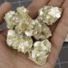1Pc Natural Golden Yellow Stone Irregular Yellow Crystal Cluster Ore Specimen Collections Mineral view 2