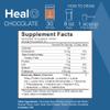 The Amino Co. - Heal - Post Workout Recovery Drink with Pure Eaa Amino Acid Formula - Creatine Monohydrate Powder for Efficient Muscle Repair, Vegan, and Keto-Friendly with Chocolate Flavor - 13.23oz. view 3