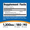 Nutricost Boswellia Extract 1,200mg Per Serving, 180 Capsules for 90 Servings Per Bottle - Standardized to 65% Boswellic Acid, Gluten Free and GMO Free, Vegan view 2