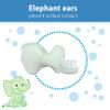 Dr. Brown's Infant-to-Toddler Toothbrush, Elephant, Mint, 0-3 Years view 4