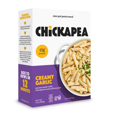 Chickapea One Pot Chickpea Pasta - Creamy Garlic - 7 oz (Pack of 1)