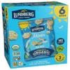 Lundberg Organic Rice Cake Minis, Sea Salt, Single-serve Multi-pack, Vegan, Gluten-Free, 1 oz (Pack of 6) view 1