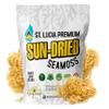 Sunflower Wellness Gold Irish Sea Moss  Organic, Raw, Wildcrafted & Sun-Dried from St. Lucia | Makes 6490 fl oz Gel  Mineral-Rich Vegan Superfood for Energy, Immunity & Skin  4 oz view 1
