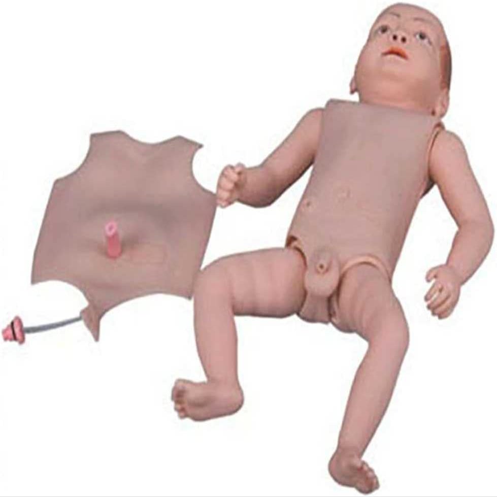 AMITVA Life Size Baby Nursing Practice Simulator Anatomically Newborn Baby Care Model, for Medical Education Teaching Tool