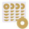 20Pcs Ostomy Barrier Rings, 4mm Thicknes Moldable Ostomy Rings, Hydrocolloid Skin Extender Rings for Colostomy Bags,Sting-Free Ostomy Supplies view 1