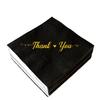 50 Thank You Guest Cocktail Napkins Disposable Paper Gold Foil Dinner Hand Napkin for Wedding Engagement Bridal Shower Holiday Anniversary Birthday Party Baby Shower Decorative Towels 3 Ply view 1