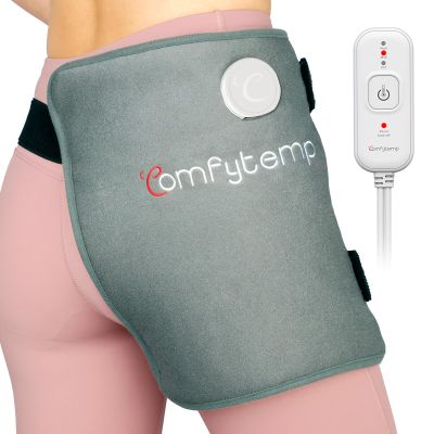 Comfytemp Hip Heating Pad Hip Brace, FSA Eligible Items Only List Birthday Gifts for Mom Women Dad Men, HSA Approve Lower Back Thigh Buttock, Heated Wrap, Electric HSA Heat Pad Hot Relax (S/M)