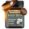 100% Certified Pure New Zealand Manuka Honey MGO 300+ | Raw Unpasteurized Natural Honey | Fully Traceable, Non-GMO, Glyphosate Free, Lab Tested (250g) view 1