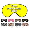 AMAPARK Personalized Sleeping Eye Mask for Wedding Birthday Anniversary Party Design Your Own Sleep Masks Add Photo Text Logo Customized Funny Gift, Yellow view 1