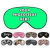 AMAPARK Custom Eye Mask for Sleeping Personalized with Picture Text Logo Sleep Masks Gift for Wedding Anniversary Party Favor, Spring Green view 1
