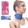 Castor Oil Pack for Thyroid - Organic Castor Oil Neck Wrap, Reusable, Leak-Proof Design, Less Mess, Comfort Fit, Oil Not Included (Violet) view 1