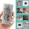 4 Pack Damp Dusting Sponge Duster, Grey Dust Cleaning Sponge, Reusable Household Cleaning Sponge Tool for Blinds, floorboards, Fan Blades, Vents, Glass, Railings, Mirrors view 3