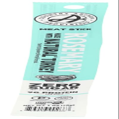 Country Archer Rosemary Flavored Turkey Snack Sticks, Gluten Free, Zero Sugar, 1 Ounces (Pack Of 18)
