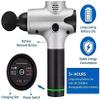 DABEDE Handheld Quiet Percussion Massager,Deep Tissue Handheld Massager, Back Muscle Soreness and Recovery for Athletes (Color : Black) view 4