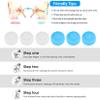 24 Pcs Silicone Ear Plugs for Sleeping, Soft Silicone Earplugs for Sleep, Noise Cancelling Reduction Earplugs for Swimming, Travel, Snoring, Concerts, Airplane, Motorcycle, Musicians, Blue/Clear view 2