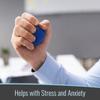 DMI 3-Piece Stress Ball Set for Adult, Use to Relieve Stress & Anxiety, Improve Finger & Grip Strength, Pink, Green & Blue Colors view 3