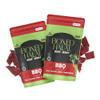 BOXED HALAL Premium 100% Grass-Fed BBQ Beef Jerky Strips, 13g Protein, HFSAA Certified Halal, Keto Friendly Snack, 3 Oz. Bags (2 Pack) view 1