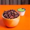 Chapulines Sabor Sal y Limon from Oaxaca Mexico 3.5oz (100g) | Ready to Eat Natural Grasshoppers with Salt & Lime view 3