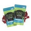 BOXED HALAL Premium 100% Grass-Fed Original Beef Jerky Strips, 13g Protein, , HFSAA Certified Halal, Keto Friendly Snack, 3 Oz. Bags (2 Pack) view 1