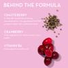 HUM Nutrition SOS PMS Gummies, PMS Support Supplement for Women, Support Cycle Symptoms, Bloating, Hormonal Balance, Includes Vitamin B6, Cranberry & Chasteberry Vitex, Gluten Free, 60 Vegan Gummies view 4