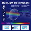 Autojouls 6-Pack Metal Reading Glasses Blue Light Blocking Spring Hinge Readers Lightweight Sturdy Comfortable, 3 Black 3 Gunmetal 2.0 x view 4
