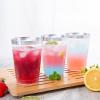 supernal 200pcs Silver Plastic Cups,12oz Clear Plastic Cups Tumblers,Silver Rimmed Cup,Elegant Party Cup,Premium Disposable Cup,Clear Party Cup,Wine Glasses for Party view 4