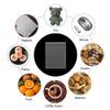 EachDusto Square Clear Adhesive Cello Bags 6x6 Self Sealing Cellophane Baggies 300pcs Crystal OPP Poly Bags 2mil for Snacks Coffee Beans Walnuts Fruit Pastry Mouse Toy Napkins view 4