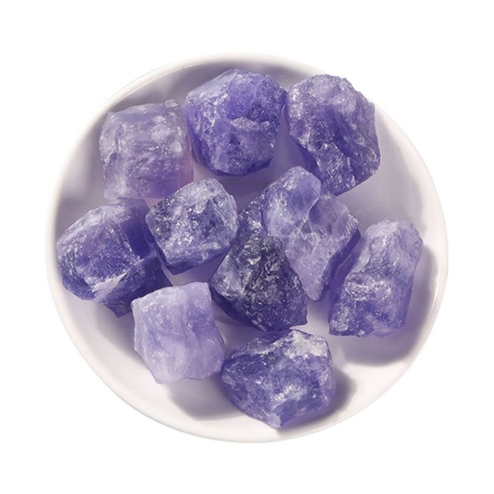 100g Natural Amethyst Purple Quartz Crystals and Stones Healing Reiki Raw Minerals, Aesthetic Room Decoration (Size : 1-2cm 100g)