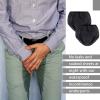 9 Pcs Waterproof Incontinence Underpants Plastic Pants Leak Proof Incontinence Underwear Adult Diaper Cover(XL,Black) view 3