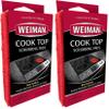 Weiman Cook Top Scrubbing Pads  Gently Clean and Remove Burned-on Food from All Smooth Top and Glass Cooktop Ranges, 3 reusable pads (Pack of 2) view 1