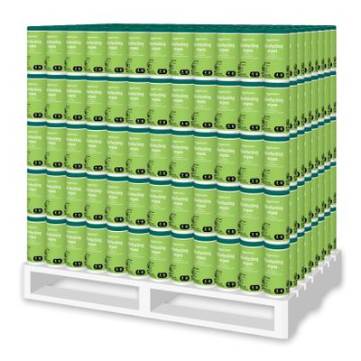 Amazon Basics Disinfecting Wipes, Fresh Scent, Sanitizes/Cleans/Disinfects/Deodorizes, 85 Count: Pallet of 480 (80 x 6-pack) (Packaging May Vary)