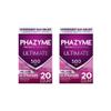 Phazyme Ultimate Gas Bloating Relief Works in Minutes 500 mg Simethicone Fast Gels 20 Count (Pack of 2) view 1