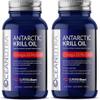 100% Pure Krill Oil 1000MG 120-Day Supply Double Strength 56% Phospholipids Astaxanthin Sustainable Antarctic SuperbaBoost Omega 3 EPA DHA Heart Brain Skin Care, Third-Party Tested, No Fish Oil view 1