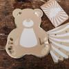 Artifetes 8 CARDBOARD PLATES SOFT BABY BEDDING 23 X 21.5 CM view 1