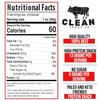 Clean Jerky Co. Old Fashioned Dry Zero Sugar Beef Jerky | Salt & Pepper  Flavorful High Protein Snacks | Healthy Snacks for Adults | Made with 100% Beef | No MSG, No Sugar, No Nitrates, No High Fructose Corn Syrup, No Junk view 2