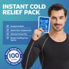 100 Pack Instant Cold Pack - Disposable Instant Ice Packs for Injuries Cold Compress Ice Pack for Pain Relief, Swelling 6 x 4.5 in view 2