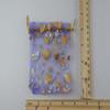 3x4 Metallic Hearts Party Favor Organza Bags Sold by 1 dozen view 1