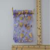 3x4 Metallic Hearts Party Favor Organza Bags Sold by 1 dozen view 3