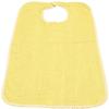 24 Pack Adult Bibs Washable Reusable Terrycloth Clothing Protectors - Yellow view 1