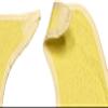 24 Pack Adult Bibs Washable Reusable Terrycloth Clothing Protectors - Yellow view 3