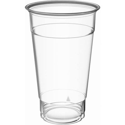 20oz Pet Clear Plastic Cups 600 Per Case