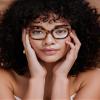 JM 3 Pack Oversized Cat Eye Reading Glasses for Women Funky Blue Light Flexible Cateye Readers +2.0 view 2
