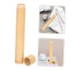 Cabilock 2pcs Toothbrush Camping Case Bamboo Holder Portable Travel Tube Electric Toothbrush Case for Hotel Car view 4
